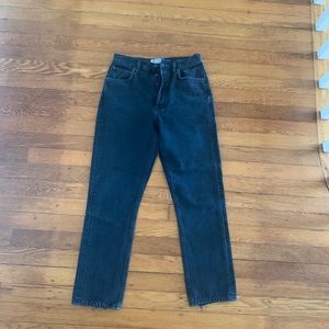 Agolde high rise denim